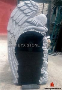 European Design Granite Weeping Angel Headstone / Monument