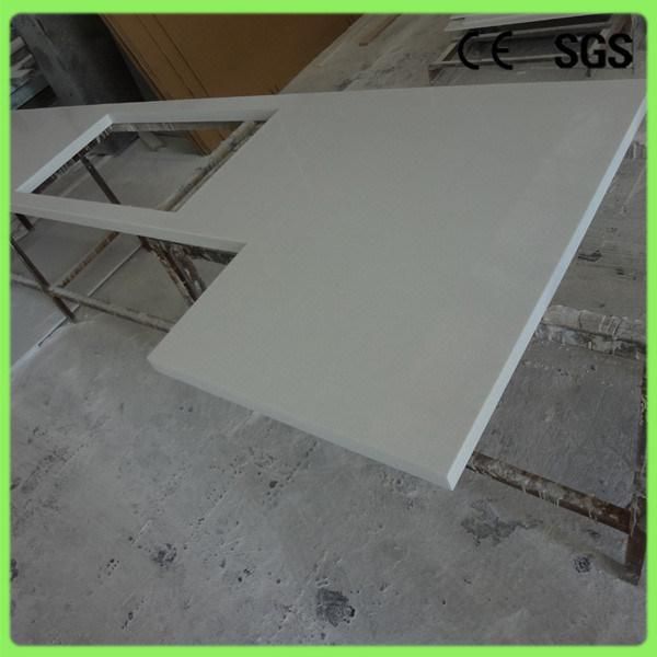 Cut-to-Size Artificial Quartz Stone Slabs Bathroom Kitchen Vanity Top