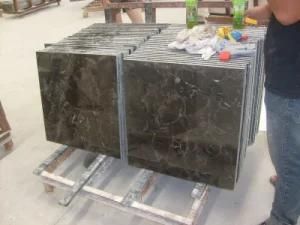 China Dark Emperador Brown Marble Tiles Slabs