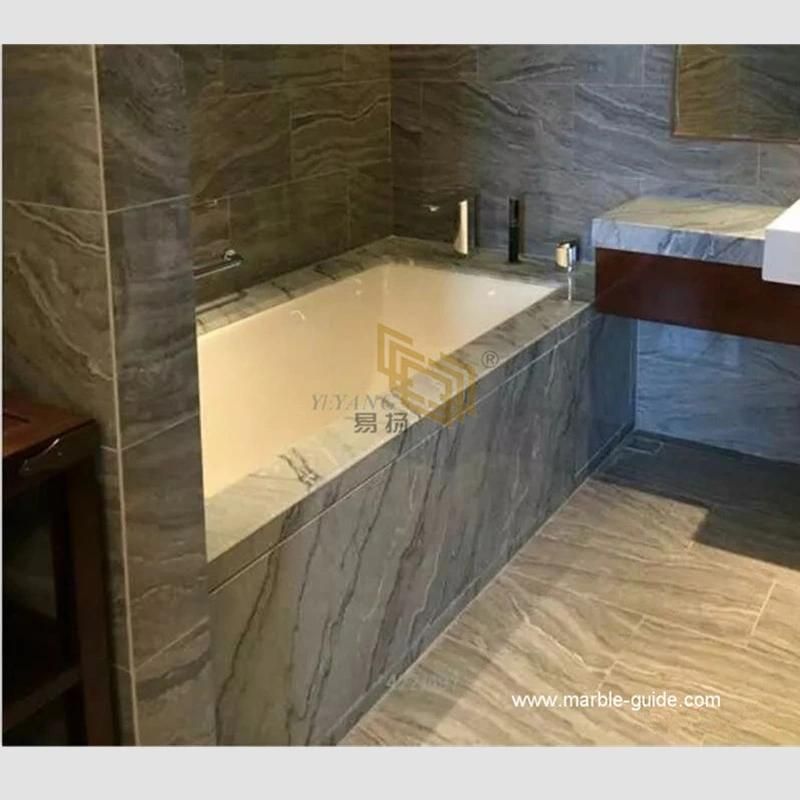 Natural Marble Supplier Bruce Gray Marble for Background/Bathroom/Countertop/Flooring/Wall