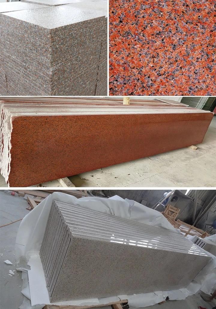 Hot Sale China Cheap Shouning Red/Peach/Putian/G562/G687/G664/G657 Red Porphyrite Granite Floor Tile/Stairs/Countertop