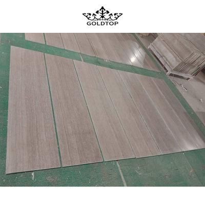 Factory Wholesale Natural Stone Polished/ Honed Surface Bathroom/Kitchen /Living Room Countertop Marmor Wooden Marble for Home