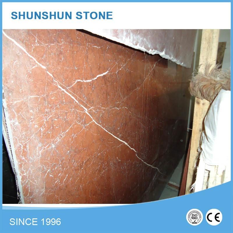 Nice China Coral Red Marble Slabs for Wall and Floooring