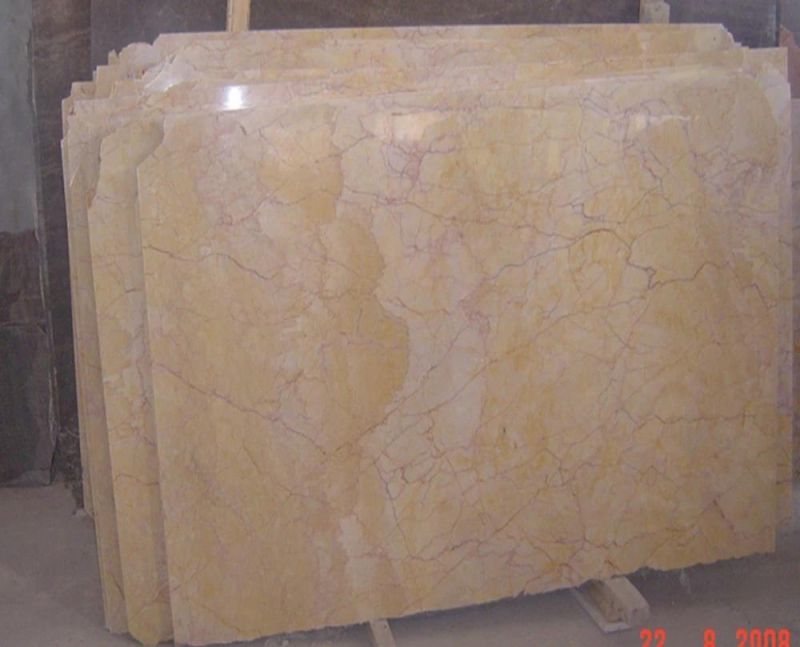 Crema Valencia Yellow Cream Marfil Marble Price for Wall/Flooring Tile Interior Decoration, Tiles