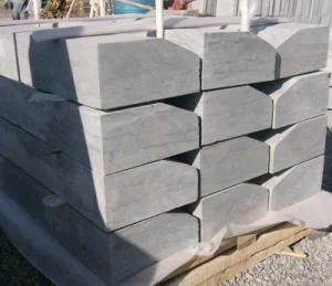 China Honed Blue Limestone Kerbstone