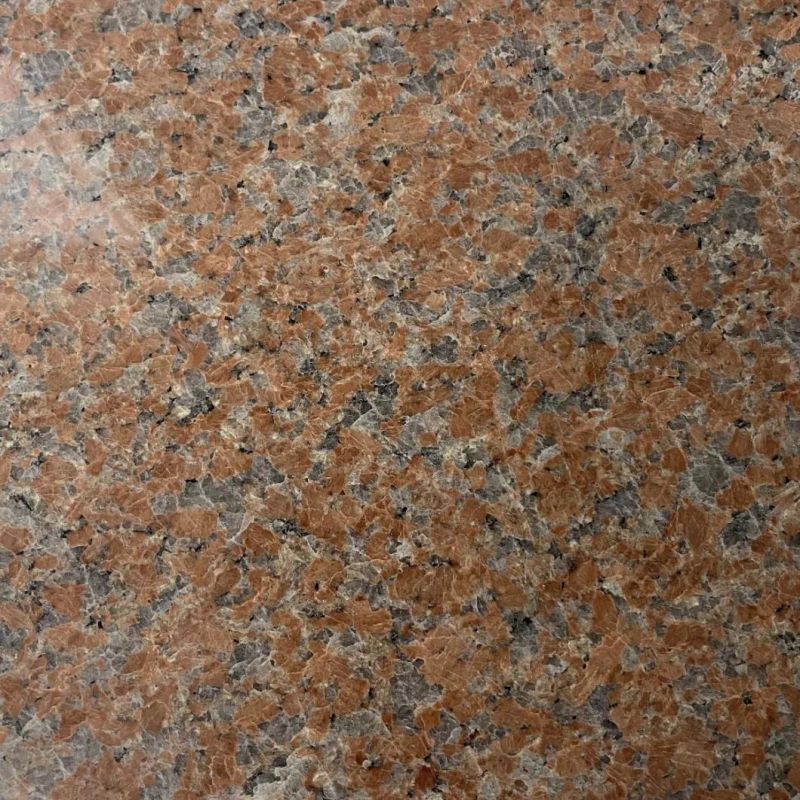 China Shidao Red Old 8# Granite Slab for Home Kitchen Decoration