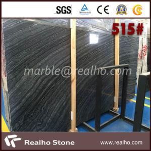 Antique Black Serpeggiante/Wooden Marble Slab for Interior Wall or Floor