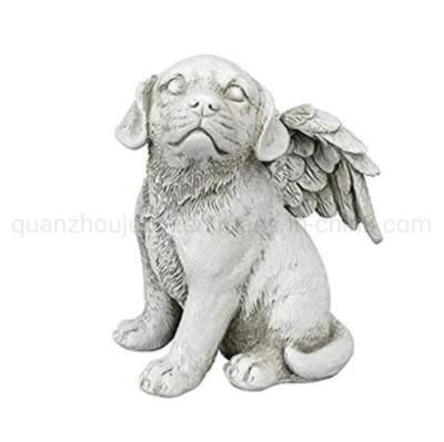 OEM Angel Dog Cat Statue Resin Tombstone Monument