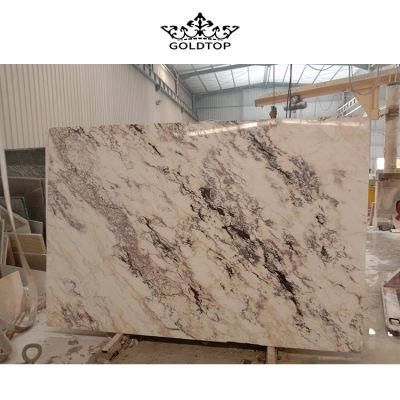 China Calacatta Purple Natural Marble Slabs for Tiles and Countertop