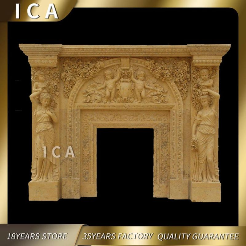 Chinese Marble Fireplaces Modern Fireplace for Sale
