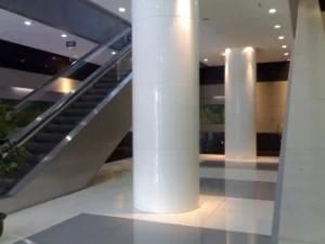 Marmoglass Sn002 Column Cladding, Nanoglass Column