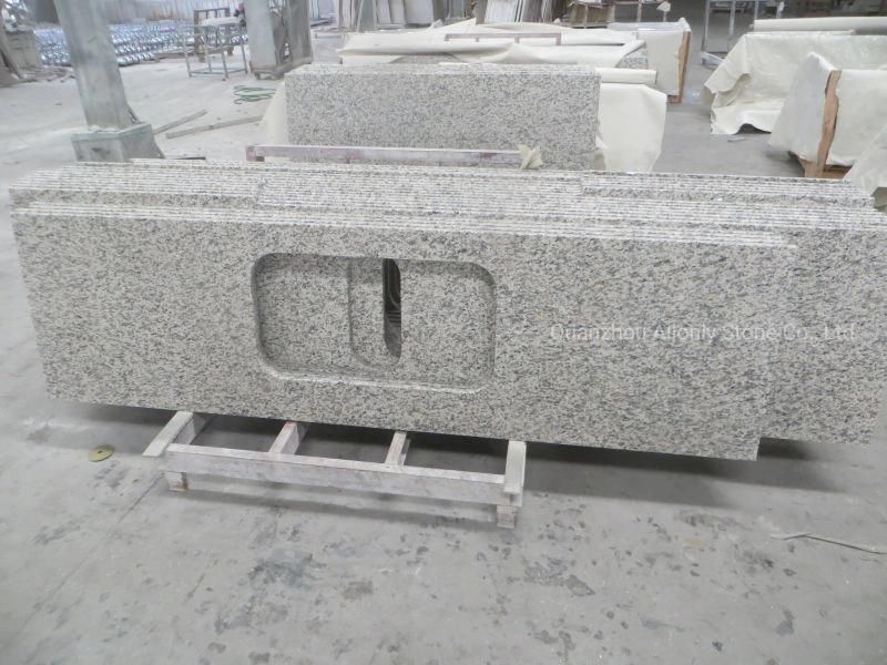 Wholesale Precut Tigher White Granite Countertops Kitchen Top