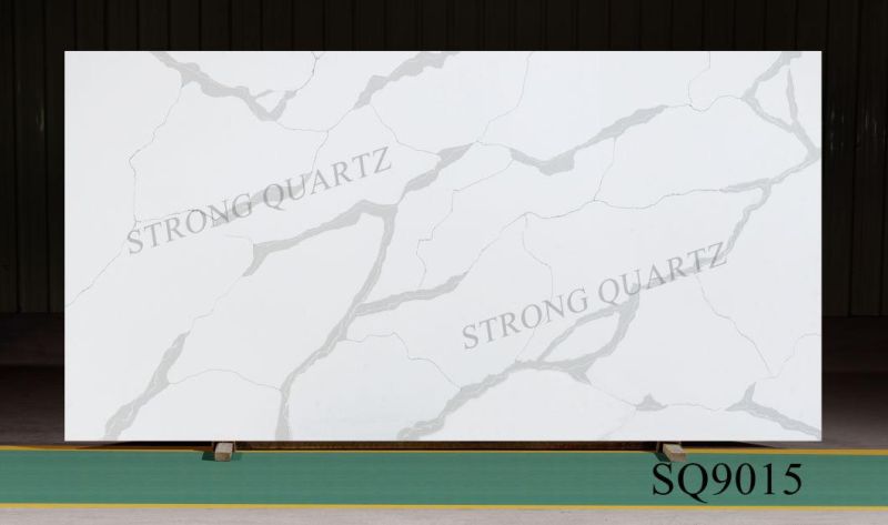 Prefab Polished Star/Sparkle /Cararra /Calacatta White/Black/Grey/Yellow/Blue/Beige/Red Artificial /Engineered Quartz Stone Slabs