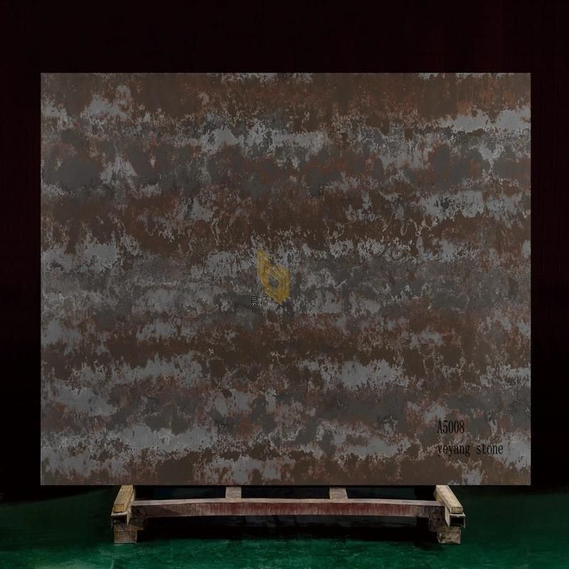 Dark Quartz Artificial Stone Grey Black Quartz Slabs for Countertops/Kitchen/Bathroom