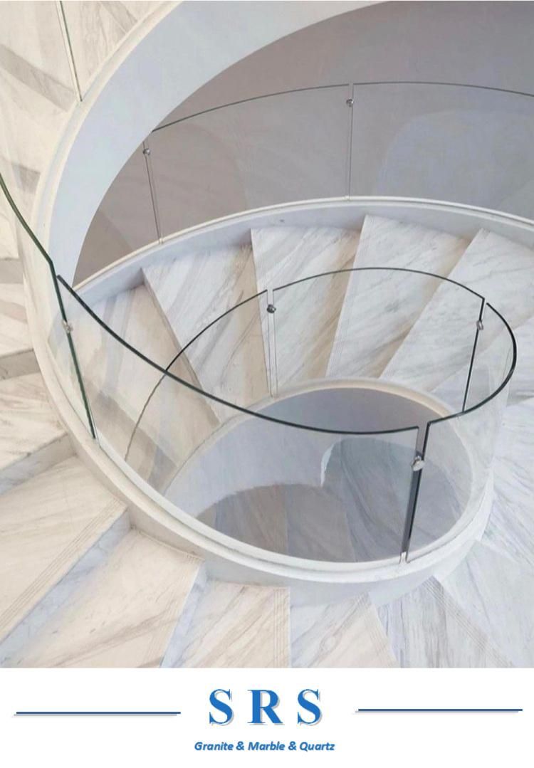 Polished Volakas White Marble Tiles