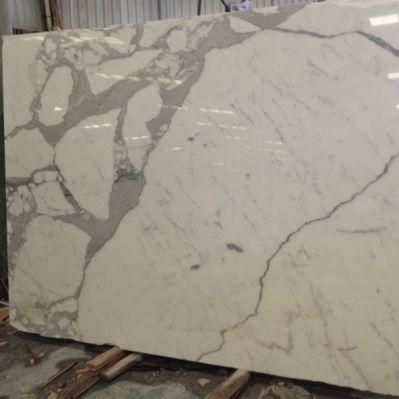 Calaeatta White Stone Marble for Flooring Tiles Slabs Countertops/Worktops/Vanitytops