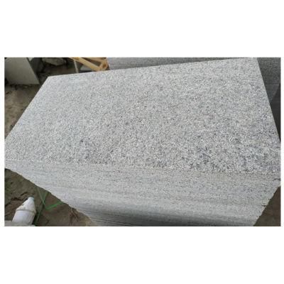 Selected Natural Grey Granite Stone Tile G654 Flamed Paving Stone