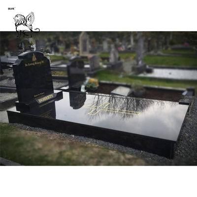 High Polish Granite Memorial Natural Headstone Marble Tombstone MTB-04