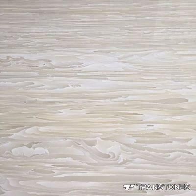 Backlit Translucent Feature Fake Onyx Alabaster Stone for Washbasin Cabinet