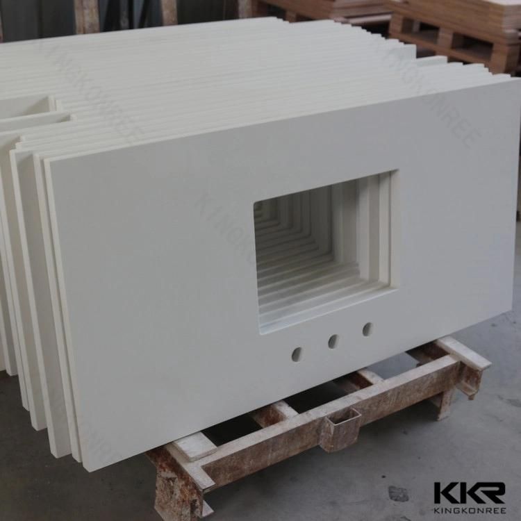 Solid Surface Artic Fall Prefabricated Countertops