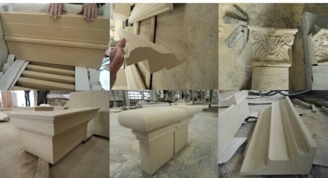 Natural Stone Grey/White/Black/Yellow/Beige/Travertine/Limestone/Onyx/Sandstone/Garnite with Tile Slab