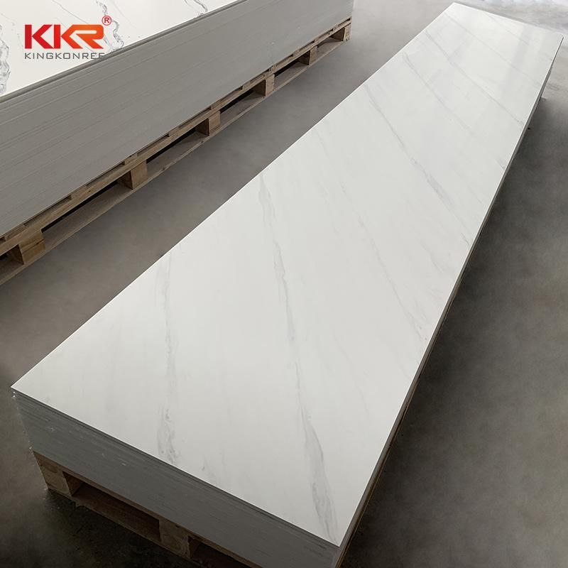 Texture Marble Building Material Counter Top Vanity Top Solid Surface Acrylic Sheet