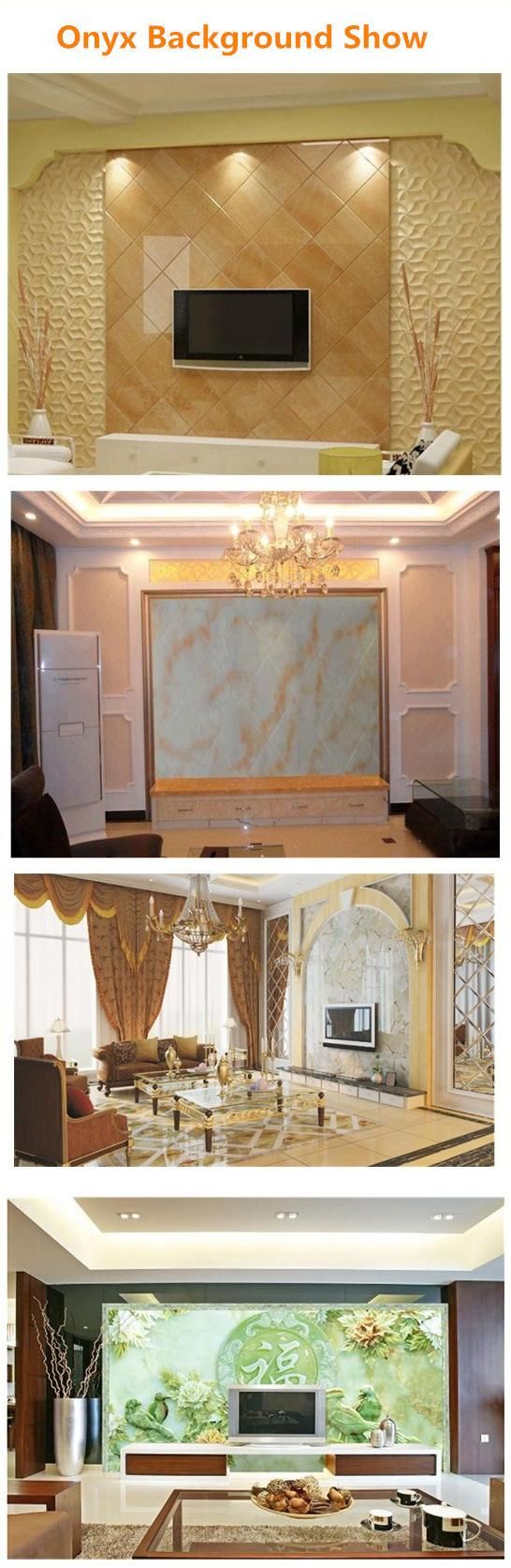 Top Quality Natural White Ice Onyx Jade, Marble Countertops