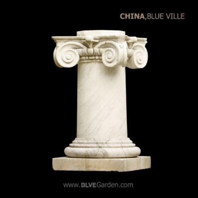 Factory Hand Carved Round Hollow Marble Column Mcy-07