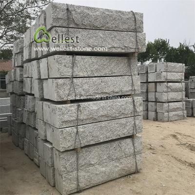 Cheapest Light Grey Granite Exterior Wall Blocks