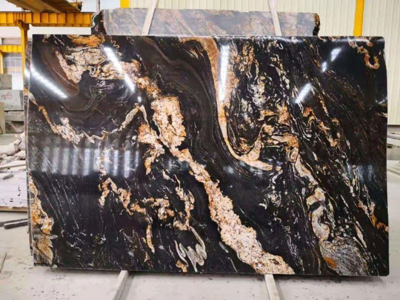 China Top Gold Granite/Saturnia Gold Granite/Saturnia Gold Granite for Floor/Background