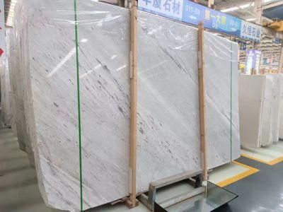 Polished Arabescato Marble Slab Marble Stone Pillar