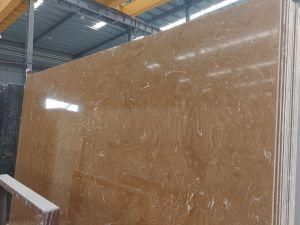 Ls-P001 Light Emperador / Artificial Stone Slab for Kitchen/Bathroom/Wall/Floor