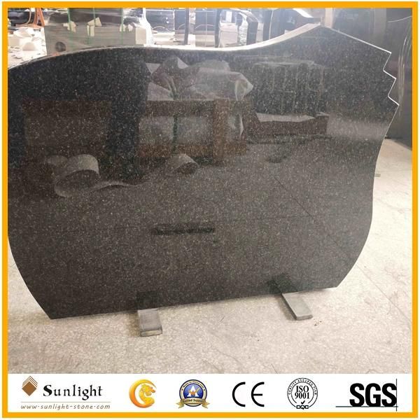 South Africa Black Granite Monument/Gravestone/Headstone/Tombstone Set 03