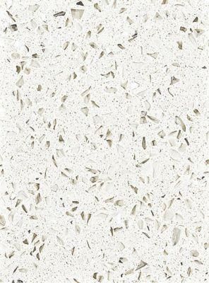 Chinese White Quartz Engineered Stone for Countertop