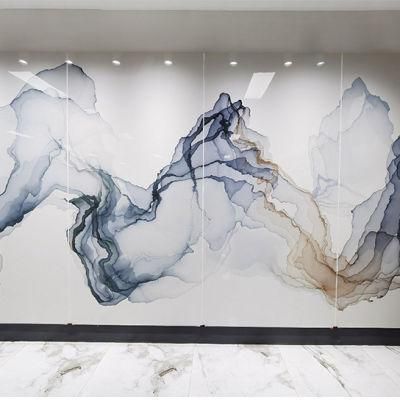 Grey/White/Black/Red/Brown/Green/Golden/Yellow/Polished Artificial Marble Wall Slate Cladding Costumized Slab Quartz for Wall Panel Sintered