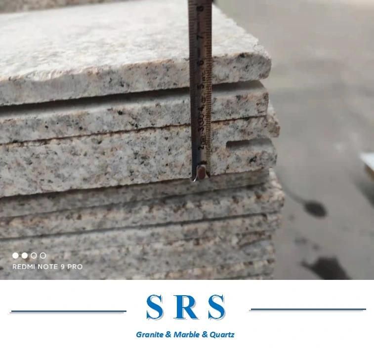 Natural Stone Chinese Cheap G682 Yellow Granite Mushroom/Natural Split Wall Stone for Cladding Tiles