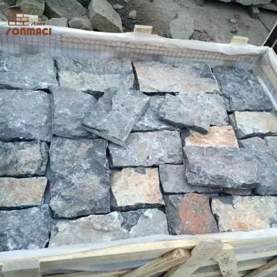 Natural Black Flexible Stone Exterior Slate Cladding