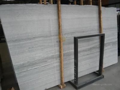 Natural Blue Wood Vein Marble Slabs/Tiles for Wall/Flooring/Staircase