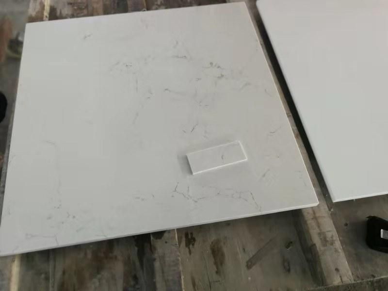 Foshan White Marble Quartz Stone Slab for Home Decor
