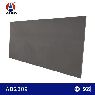 Black Small Grain Artificial Quartz Stone for Countertop Kitchen Top