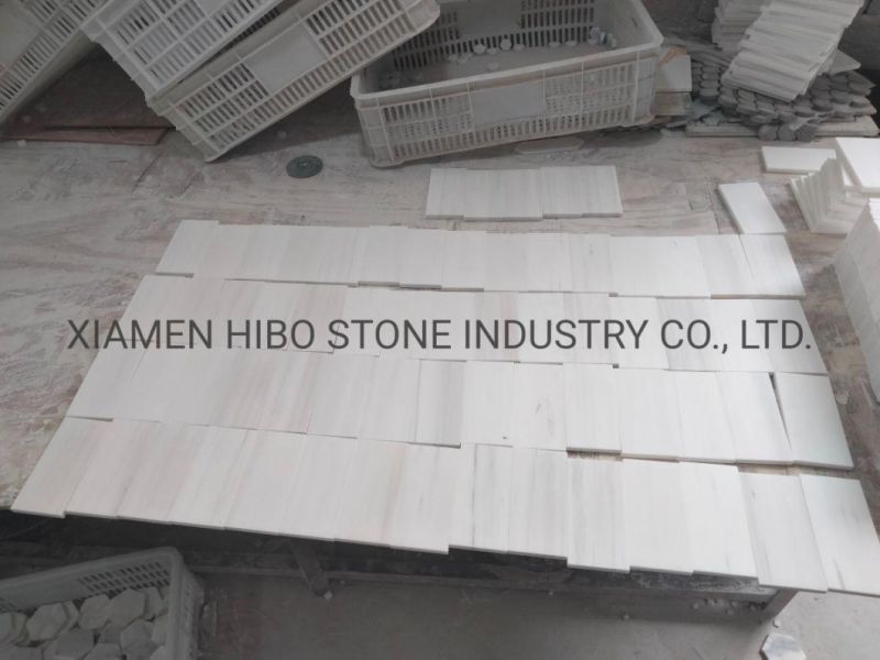 Hot Sale Dolomite White Honed Marble 3X6 Tile