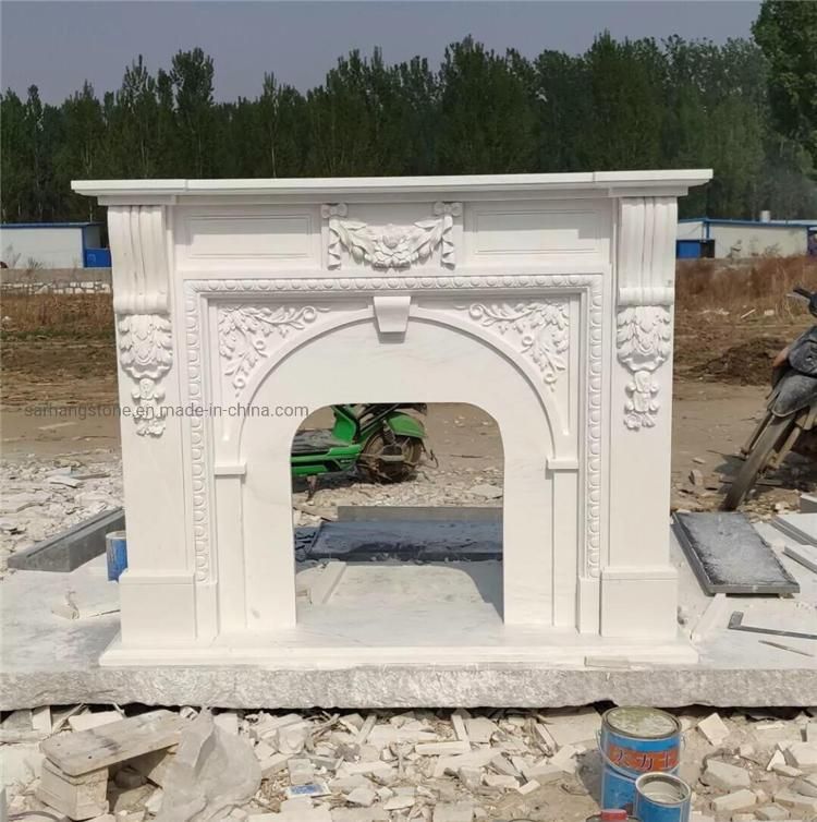 Indoor Marble Fireplace Mantel Decorative Fireplace Mantel Fireplace Surround