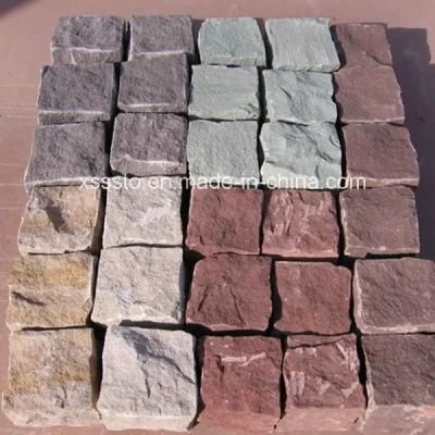Natural Colorful Sandstone Paving Stone