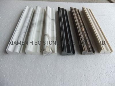 Fine Color Top Choice Oriental White Marble Molding