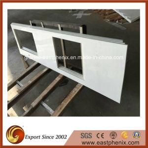 Hot Sale Pure White Crystallized Glass Countertop