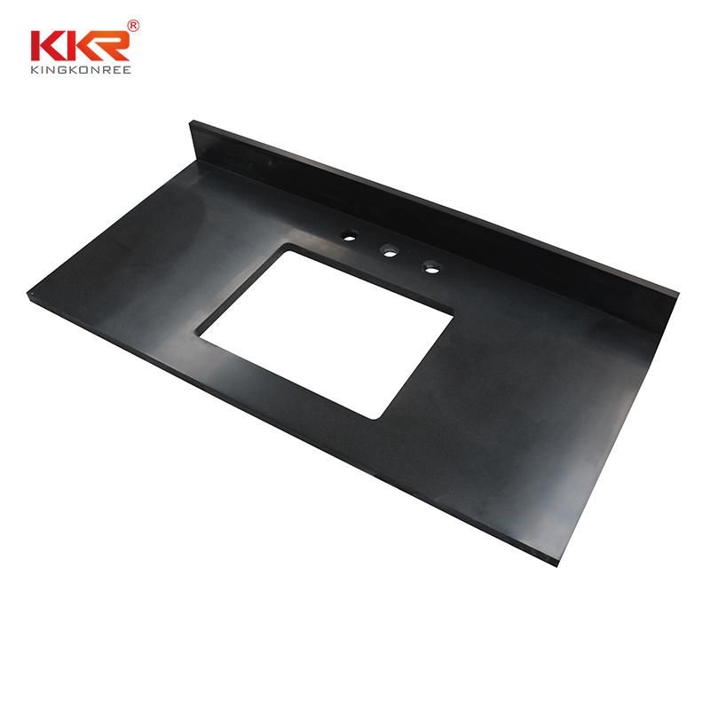 Glossy Shinny Surface Artificial Solid Surface Kitchen Countertop