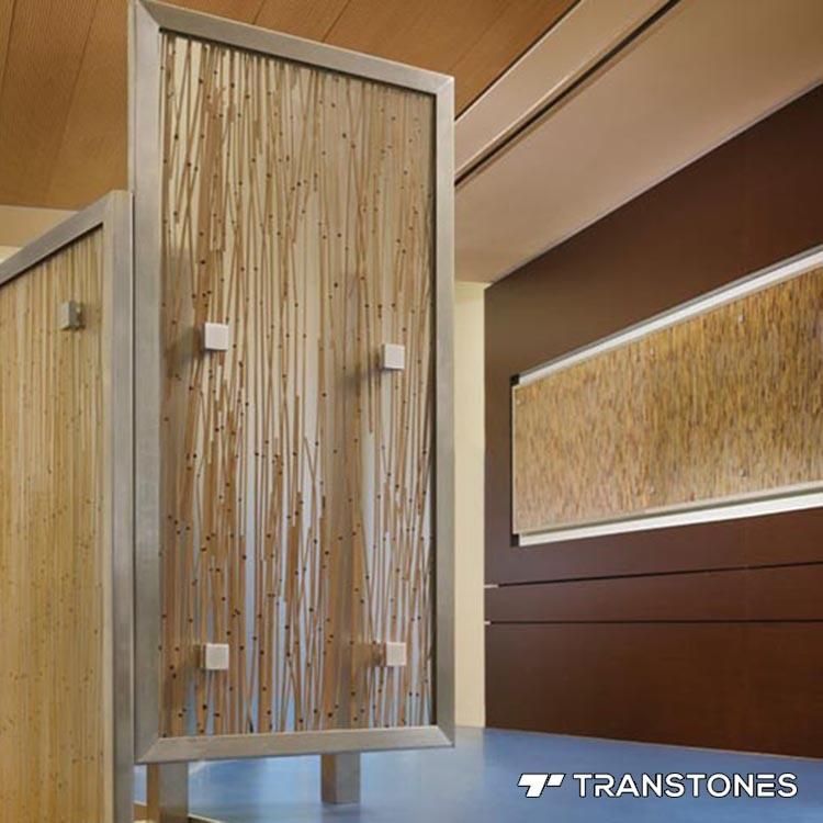 Interior Decorated Translucent Standstone Acrylic Sheet