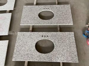 Customize Natural Jilin White Granite Vanity Tops for Bathroom, Washroom