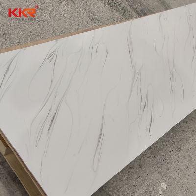 Building Material Artificial Stone Marble-Like Solid Surface for Panel Slab Countertop Vanity Tops