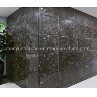 China Natural Marron Emperador Light Brown Stone Marble